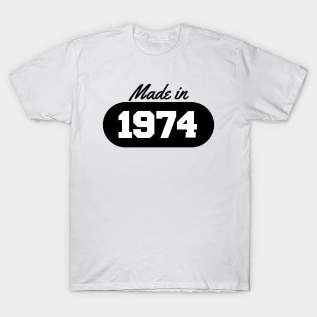 Made in 1974 T-Shirt by AustralianMate